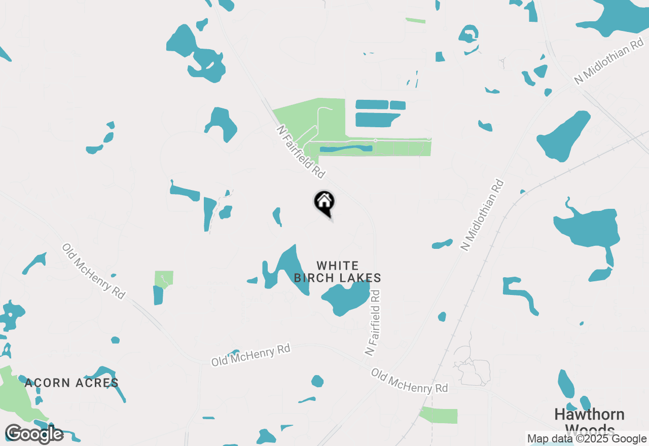 Map of 2 Durango Court, Hawthorn Woods, IL 60047