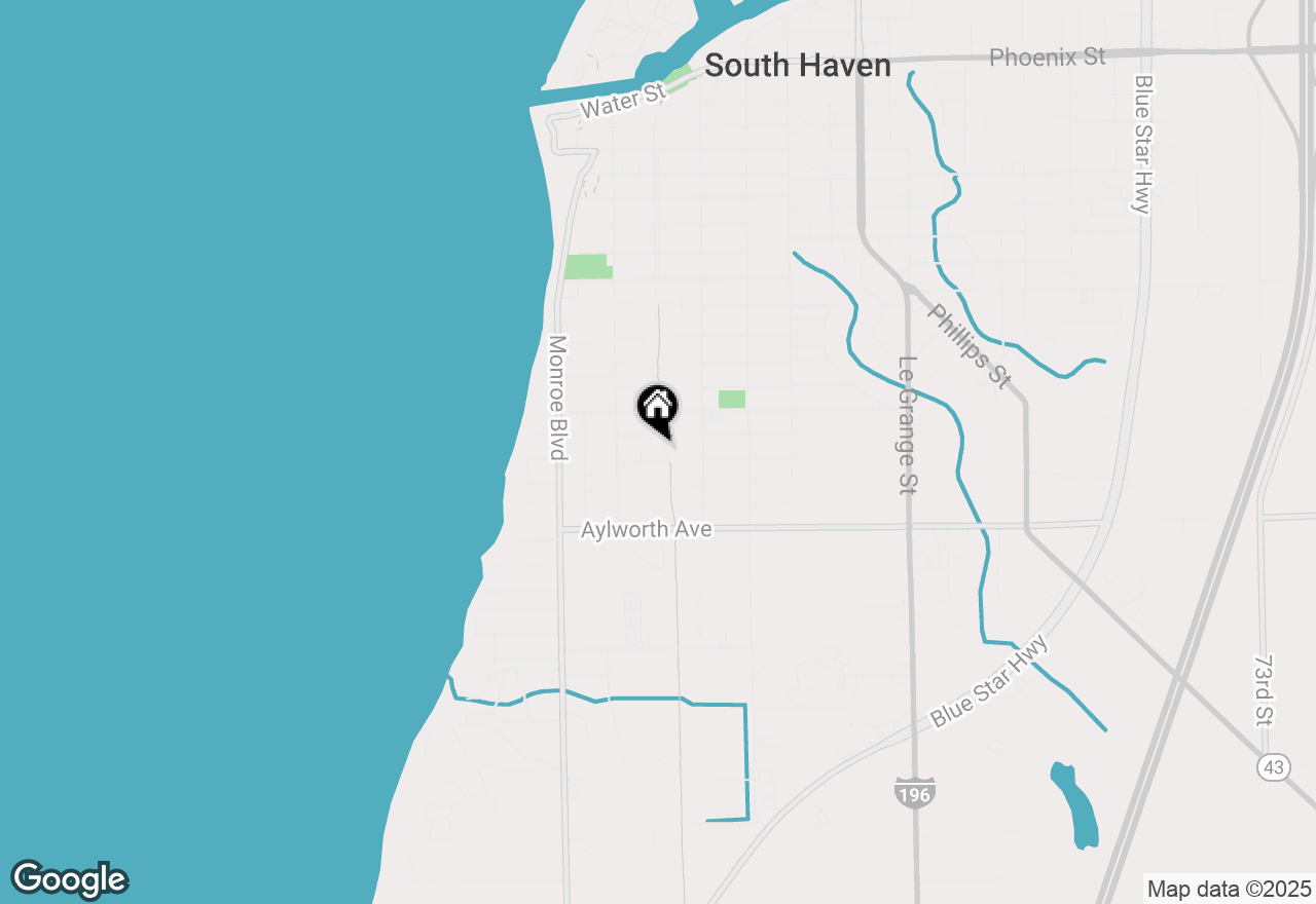 Map of 964 Everett Parkway, South Haven, MI 49090