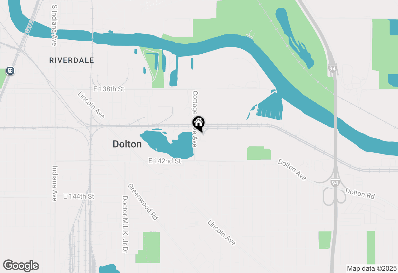 Map of 14059 Cottage Grove Avenue, Dolton, IL 60419