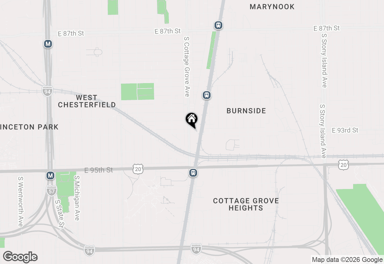 Map of 9259 S Cottage Grove Avenue, Chicago, IL 60619