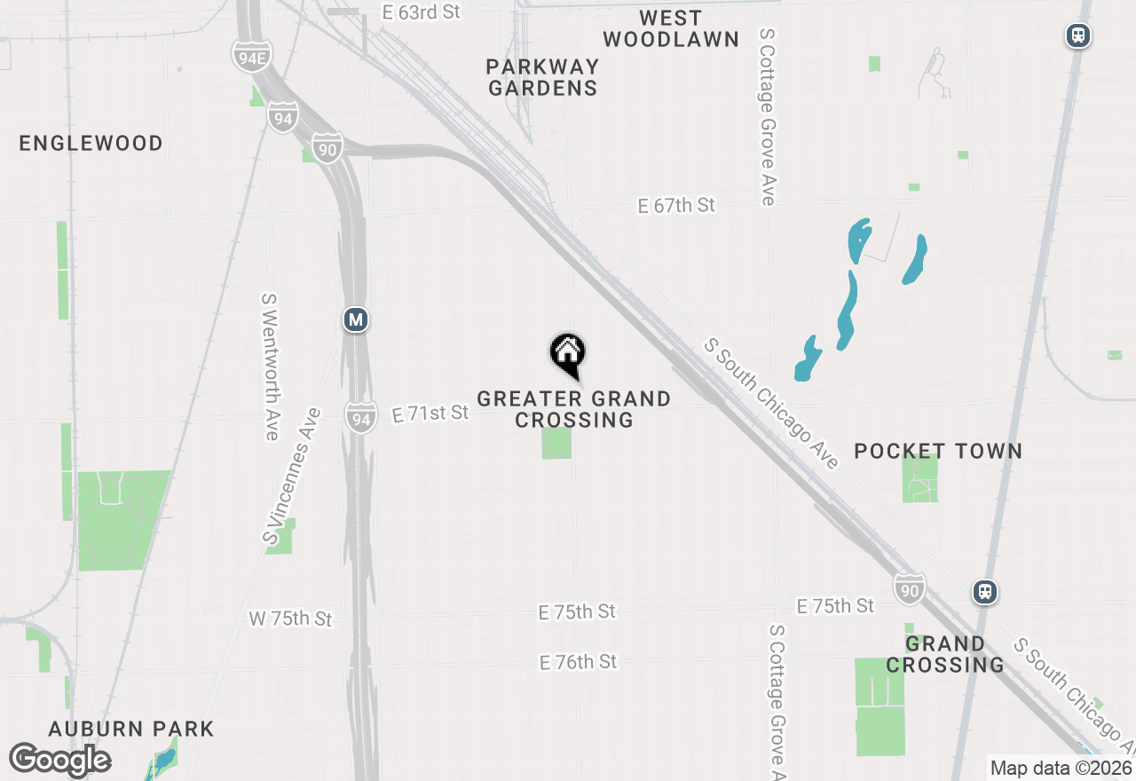 Map of 7038 S King Drive, Chicago, IL 60637