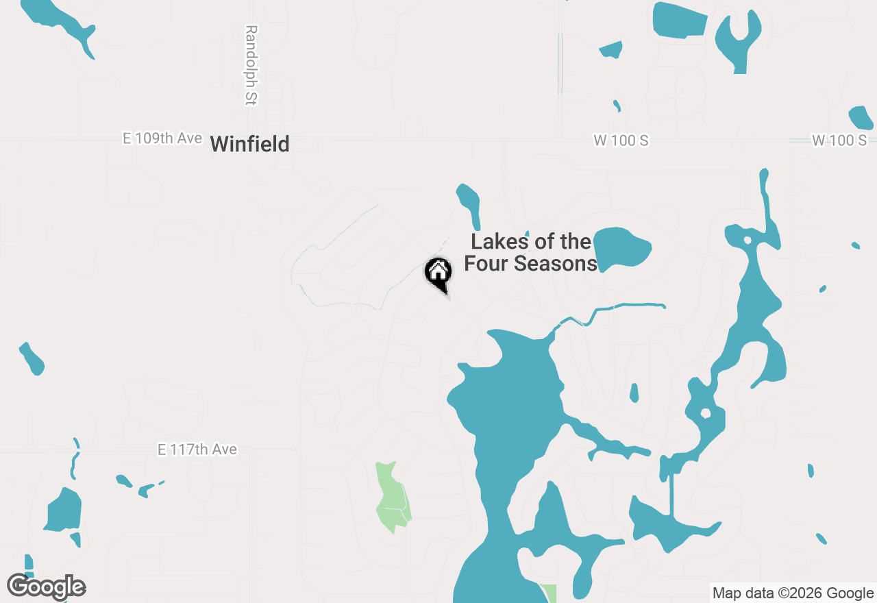 Map of 4320 Annandale Lane, Crown Point, IN 46307