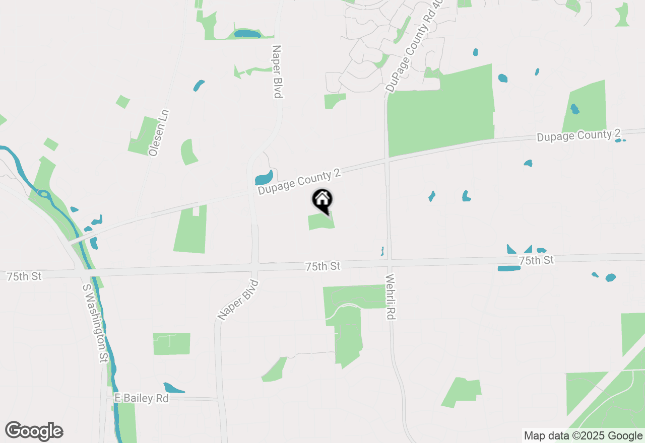 Map of 1307 Brittany Avenue, Naperville, IL 60540