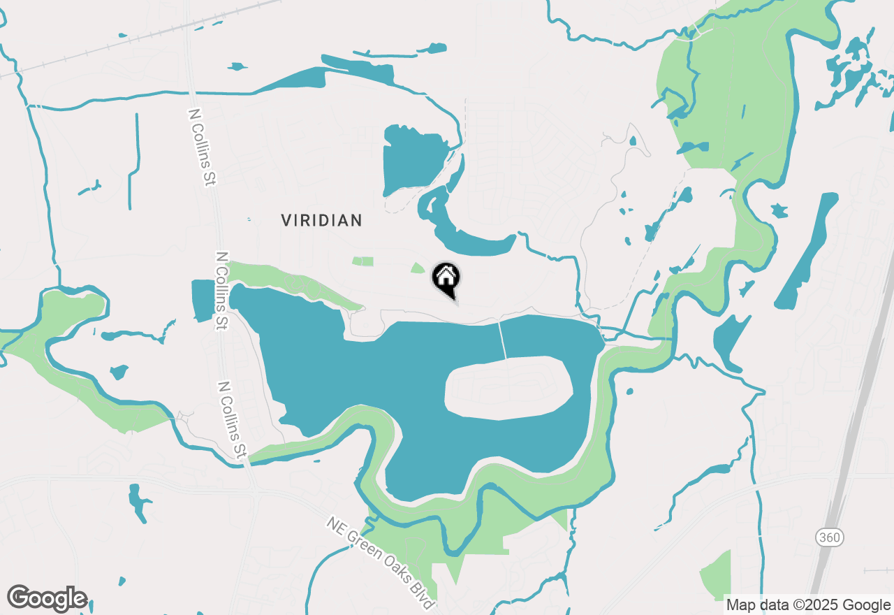 Map of 1223 Viridian Park Lane, Arlington, TX 76005
