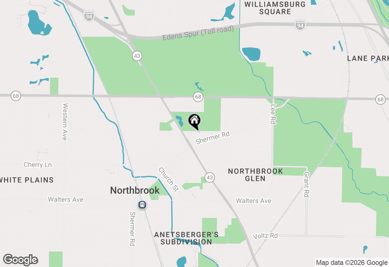 Map of 1066 Shermer Road #20, Northbrook, IL 60062