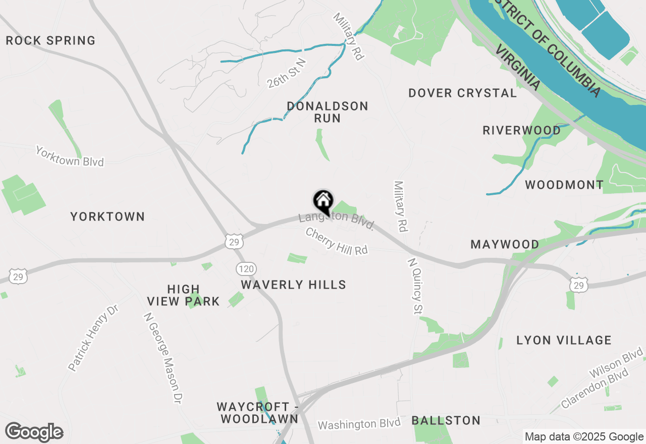 Map of 4390 Lorcom Lane #804, Arlington, VA 22207