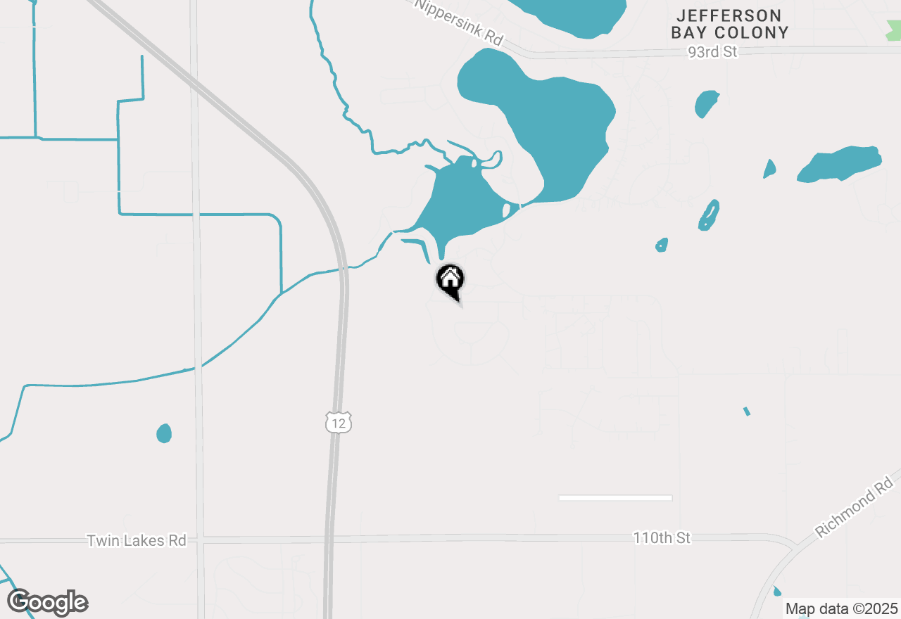 Map of W187 Tombeau Blvd, Genoa City, WI 53128