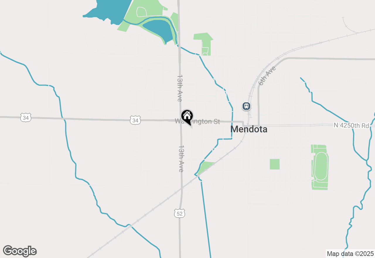 Map of 1205 6th Street, Mendota, IL 61342