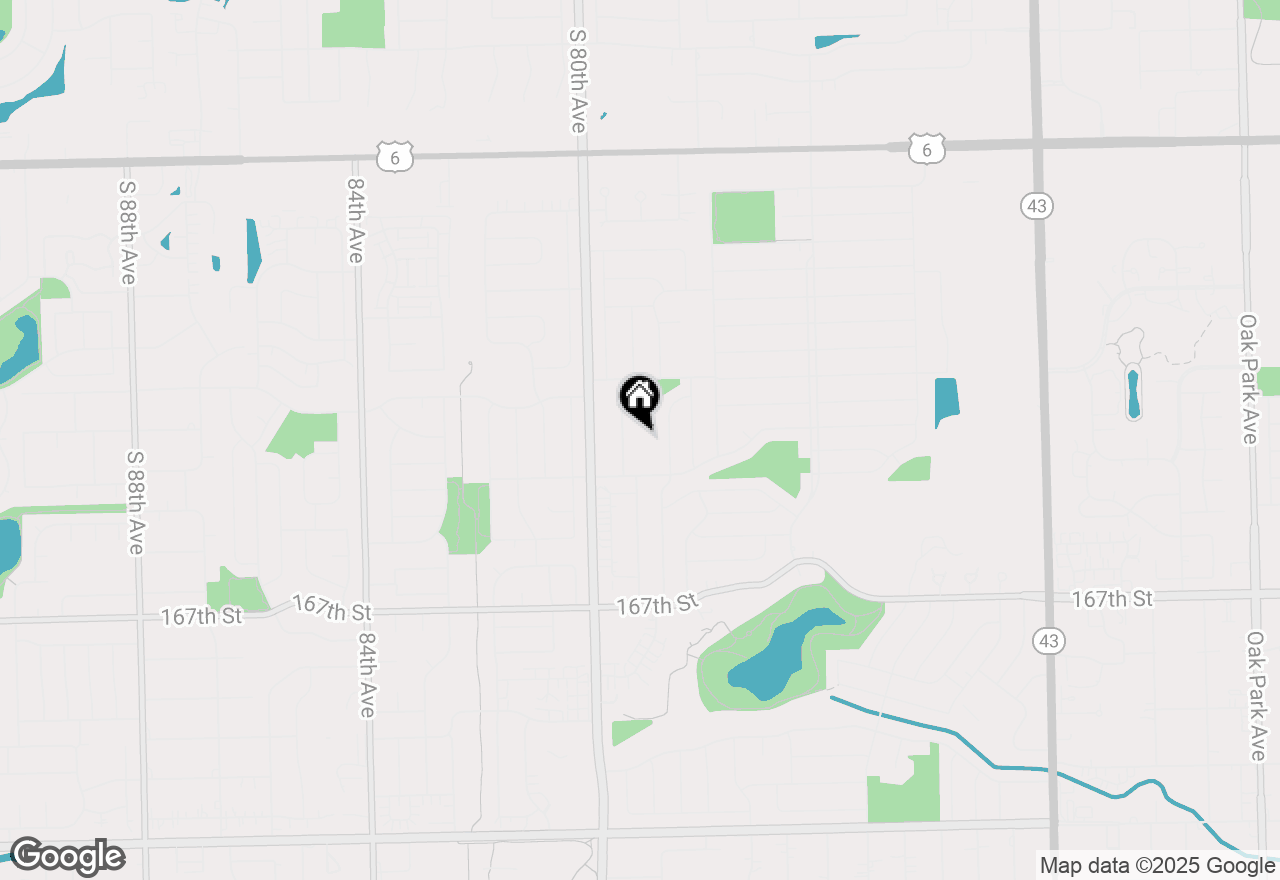 Map of 7928 164th Place #7928, Tinley Park, IL 60477