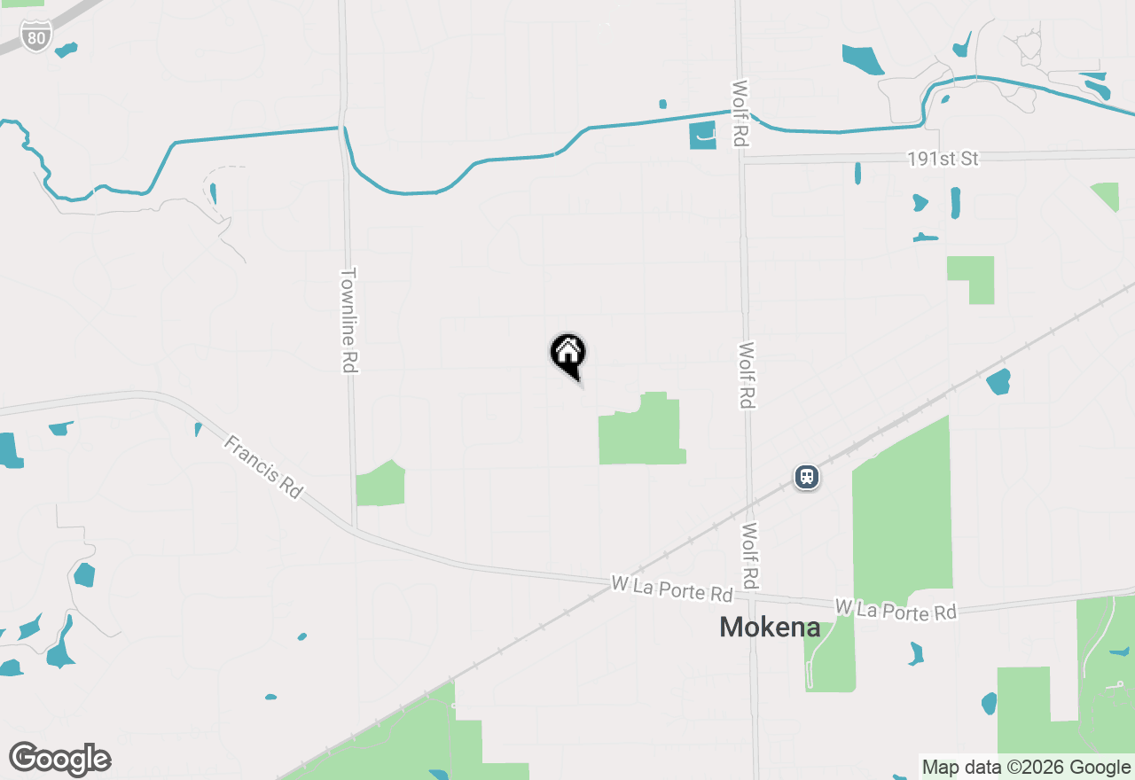 Map of 19511 116th Avenue #D, Mokena, IL 60448