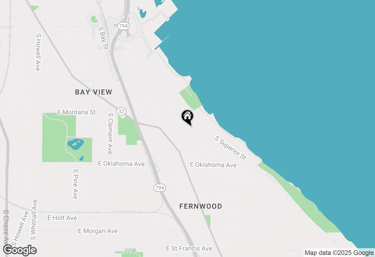 Map of 2883 S Wentworth Ave, Milwaukee, WI 53207