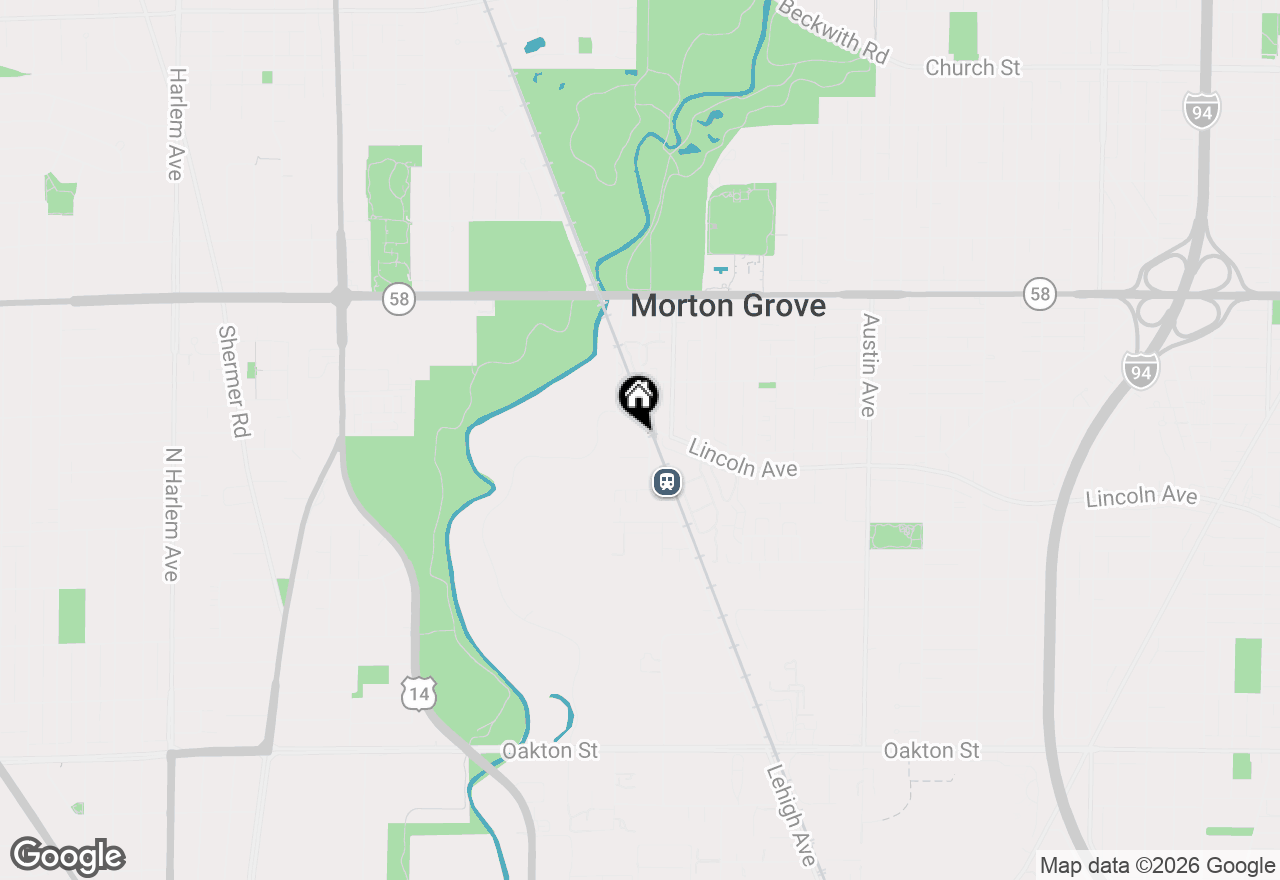 Map of 6401 Lincoln Avenue #210, Morton Grove, IL 60053