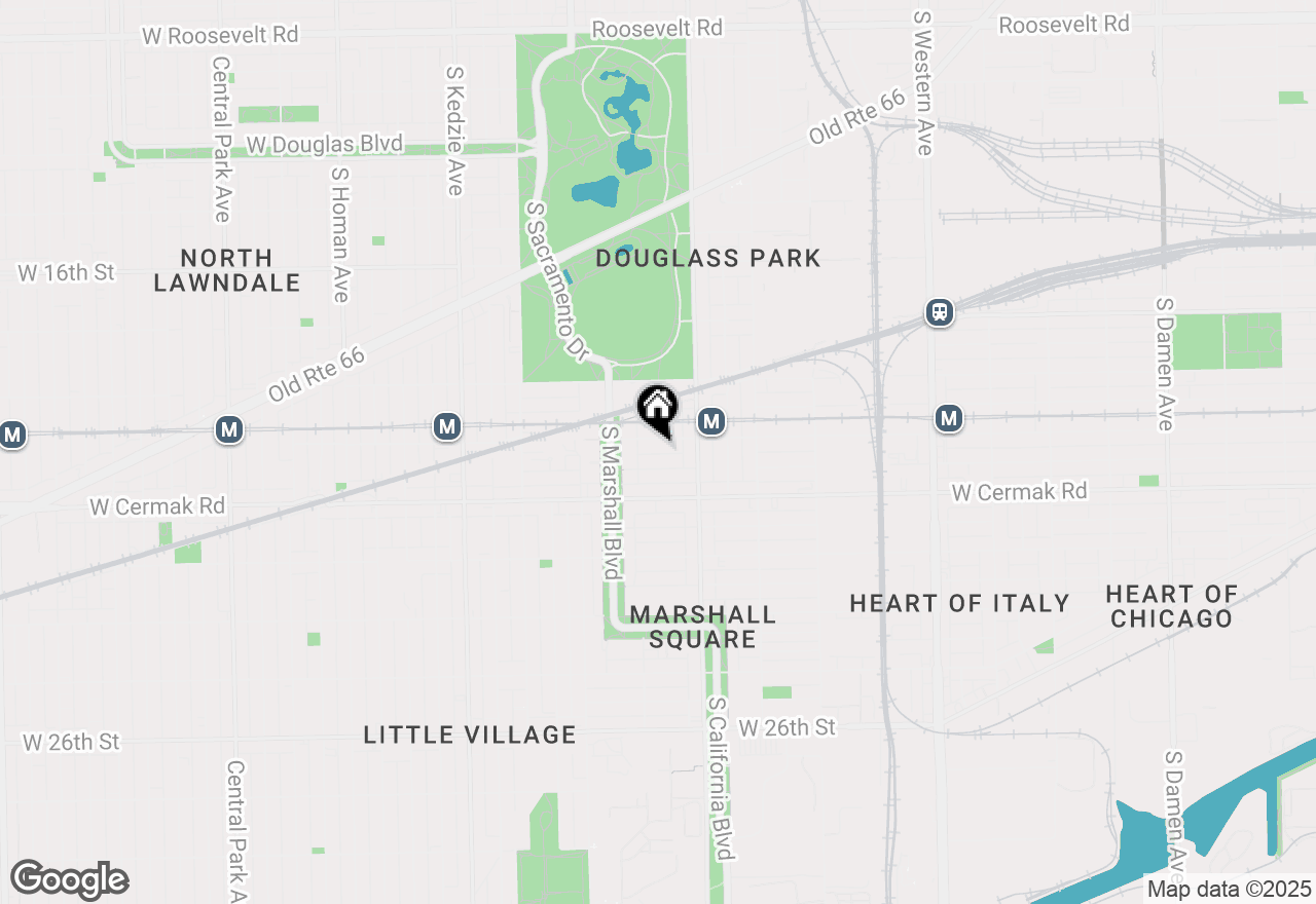 Map of 2843 W 21st Street, Chicago, IL 60623
