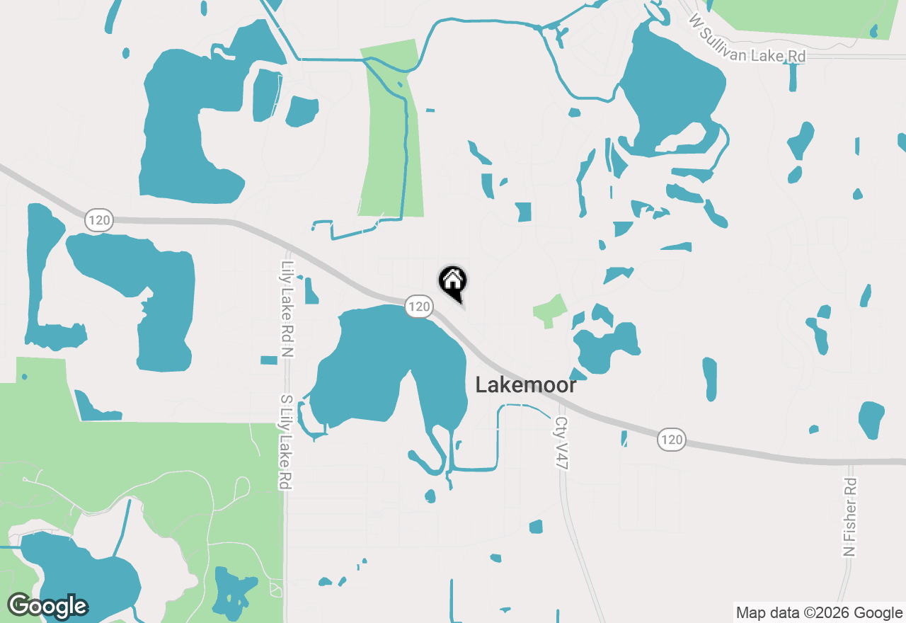 Map of 316 Lily Lane, Lakemoor, IL 60051
