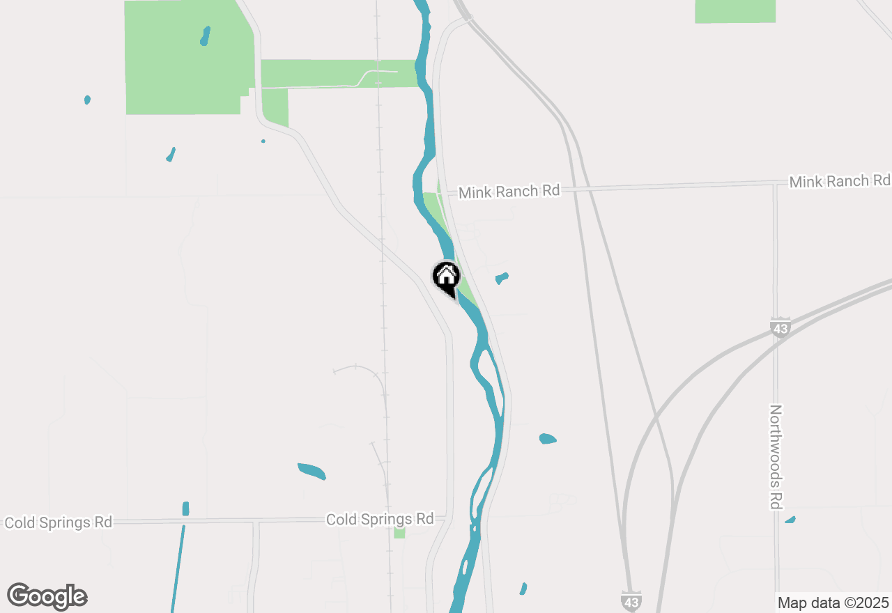 Map of 3620 County Road O Road, Saukville, WI 53080