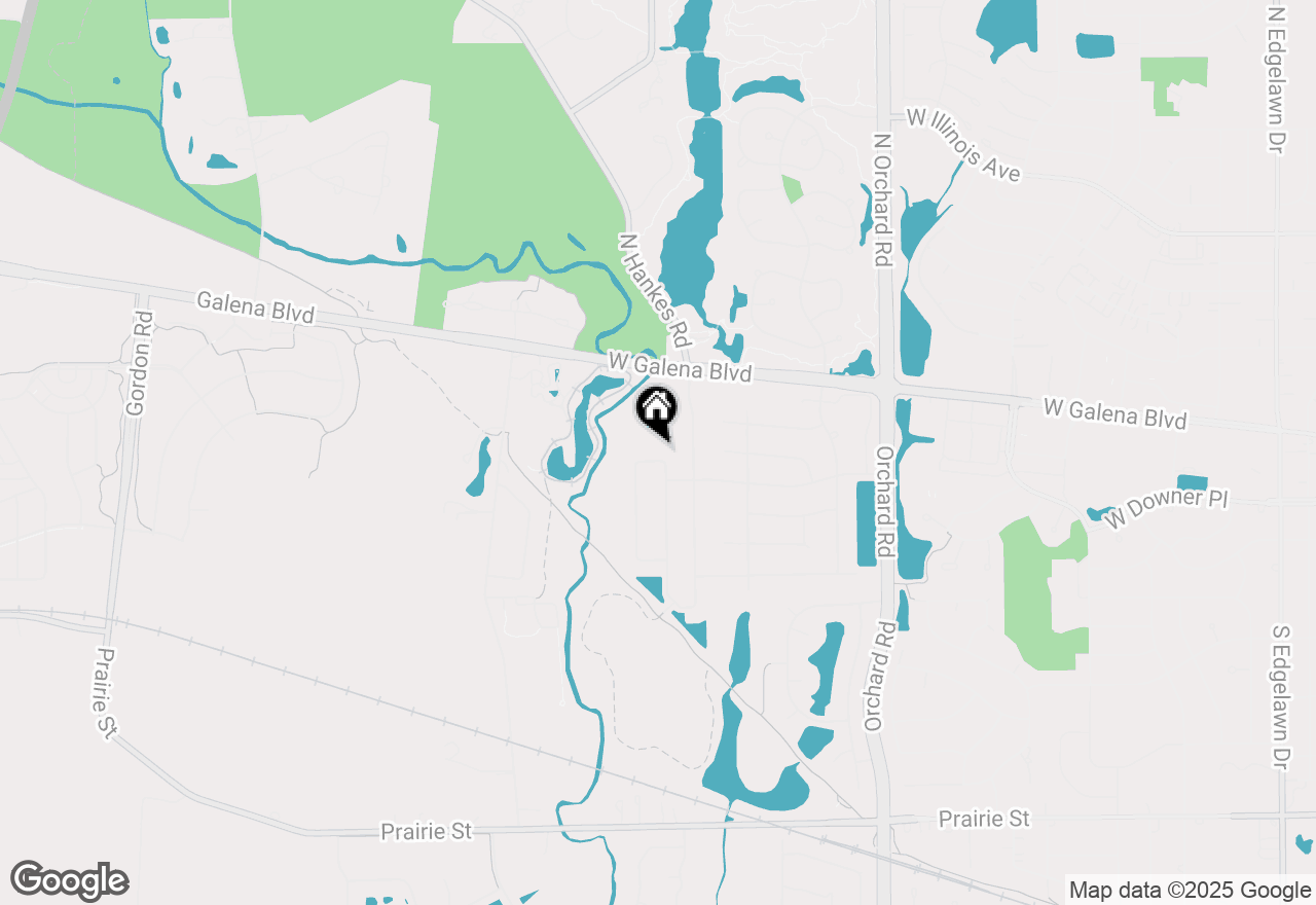 Map of 27 Raven Drive, Aurora, IL 60506