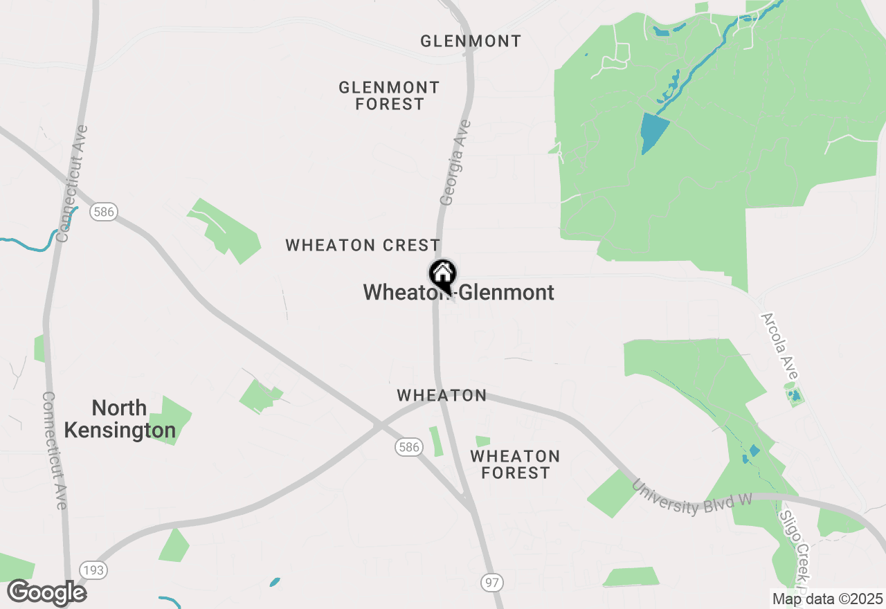 Map of 11605 Georgia Avenue #11605, Silver Spring, MD 20902