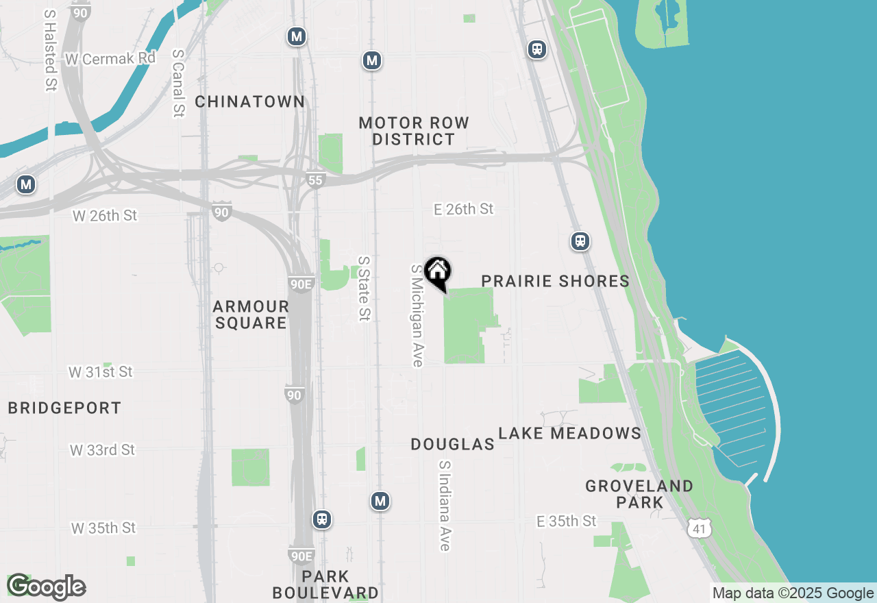 Map of 2921 S Michigan Avenue #516, Chicago, IL 60616