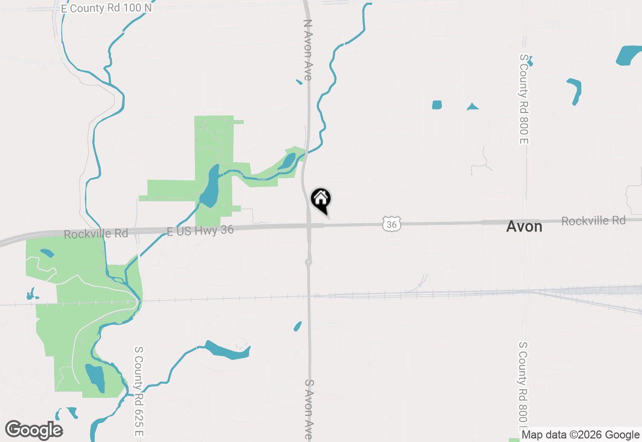 Map of 7046 E Us Highway 36, Avon, IN 46123