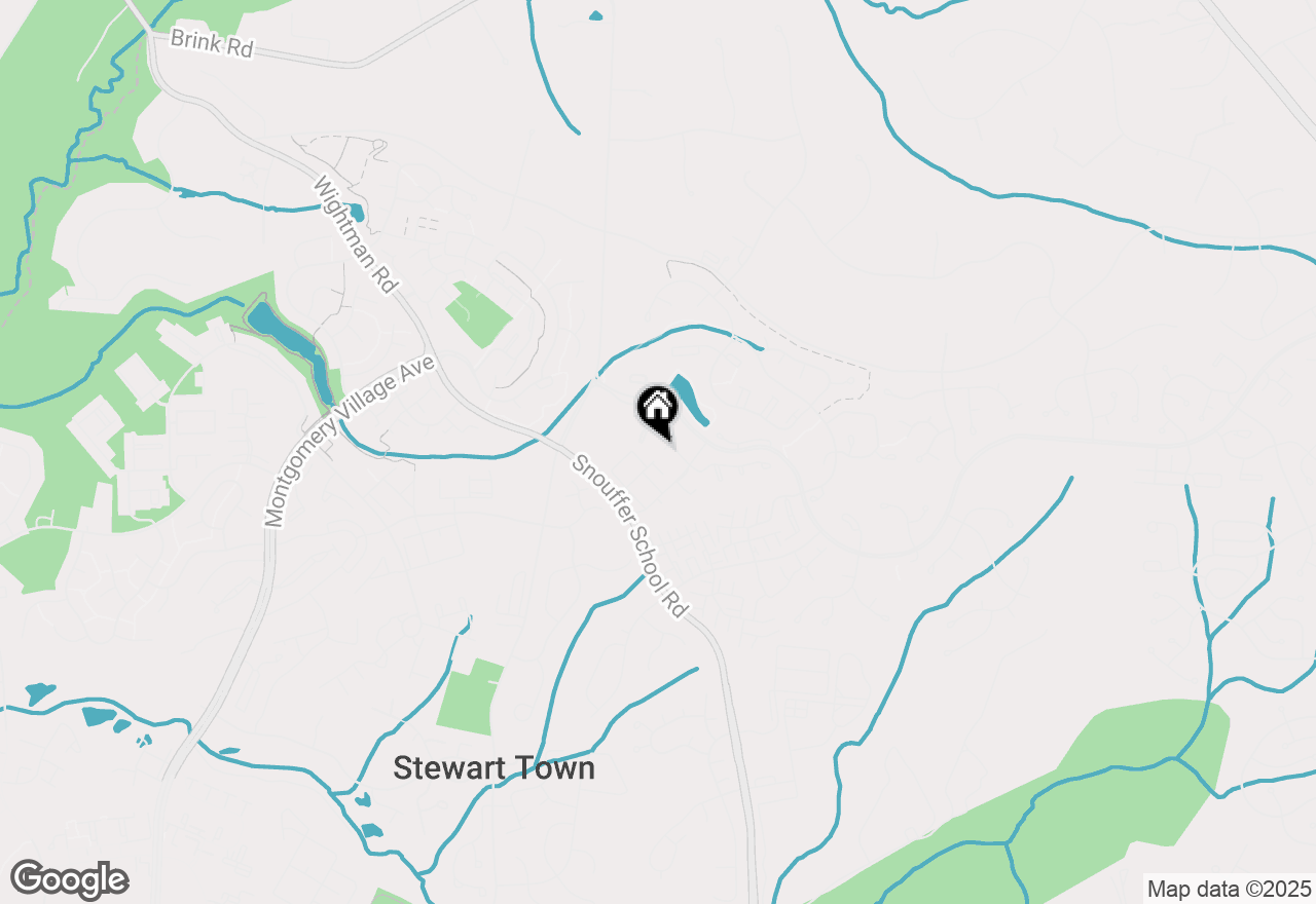 Map of 8740 Ravenglass Way, Montgomery Village, MD 20886