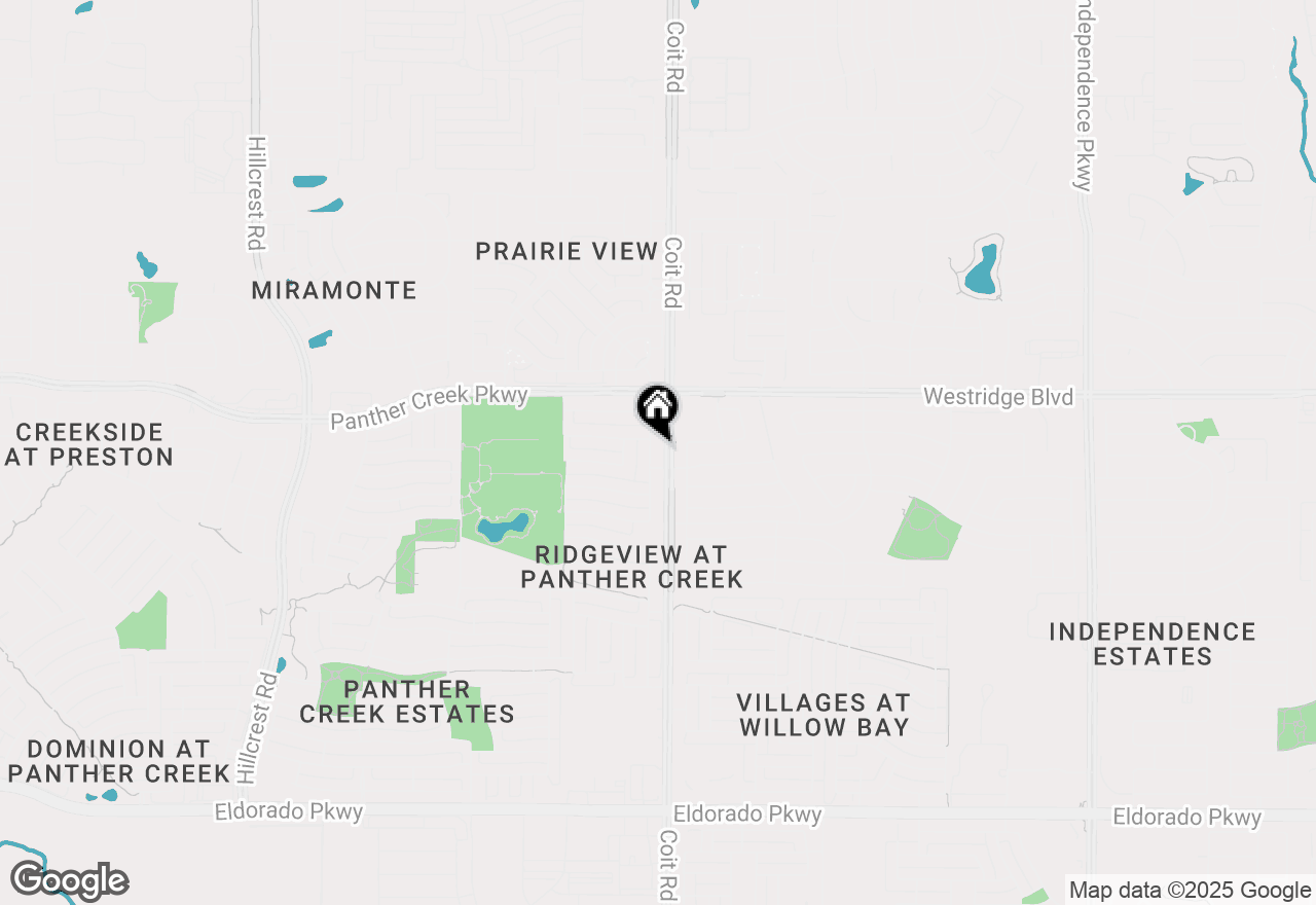 Map of 13264 Cool Meadow Drive, Frisco, TX 75035