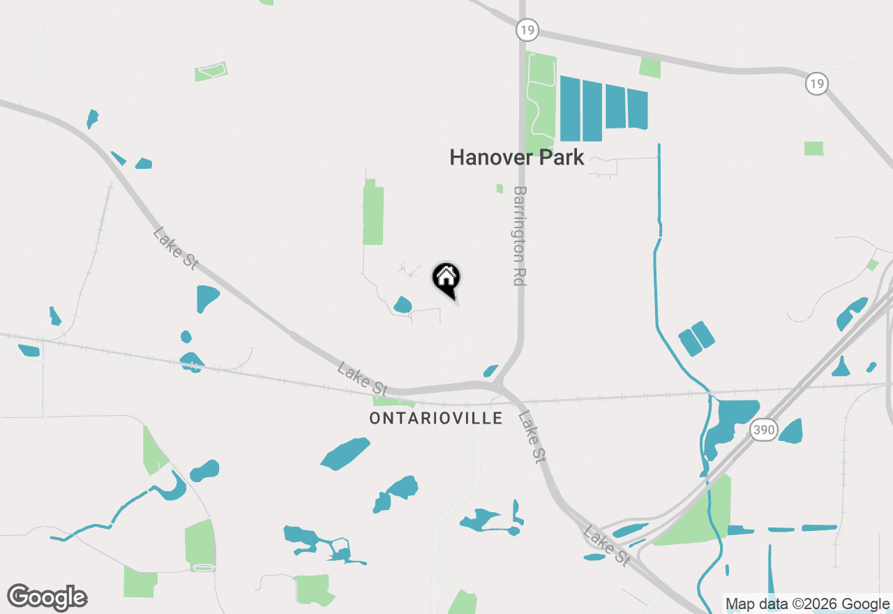 Map of 6641 Church Street, Hanover Park, IL 60133