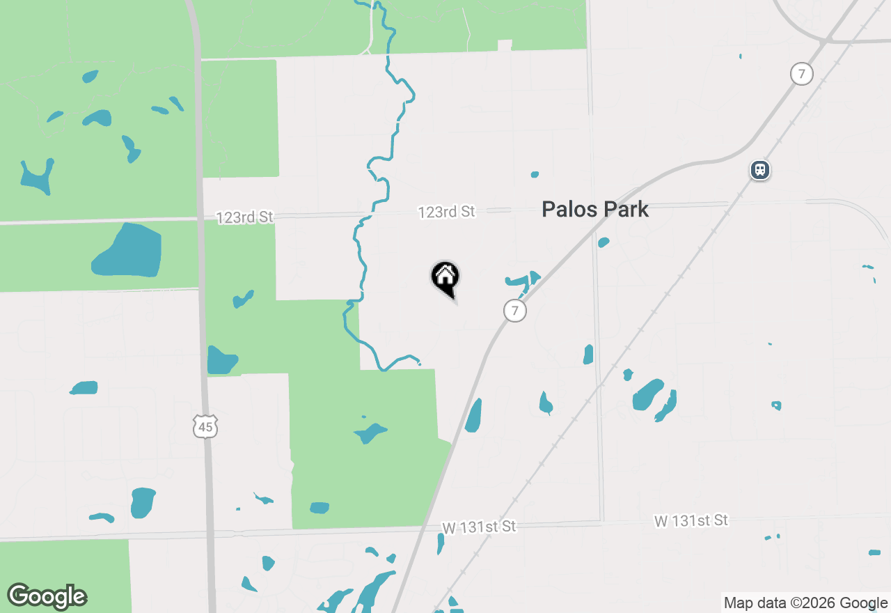 Map of 12509 S 90th Avenue, Palos Park, IL 60464