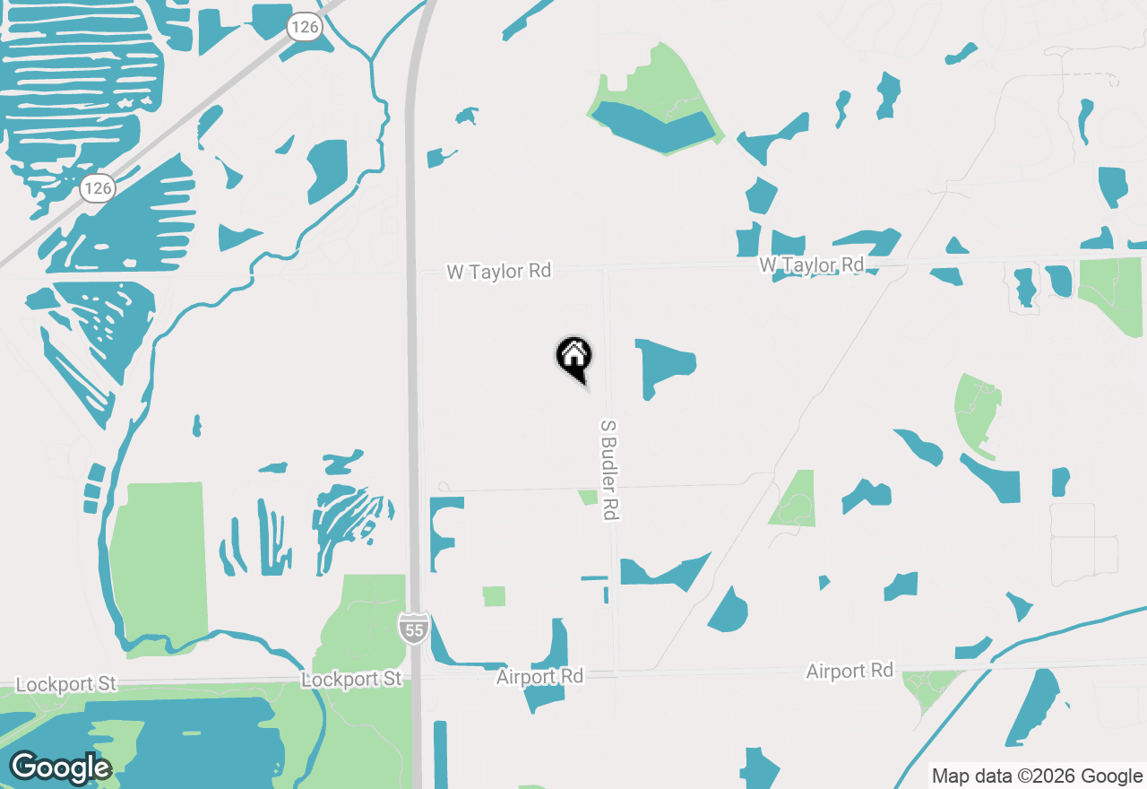 Map of 135 Fairfield Drive, Romeoville, IL 60446