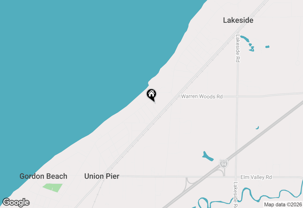 Map of 15552 Victor Road #1, Union Pier, MI 49129