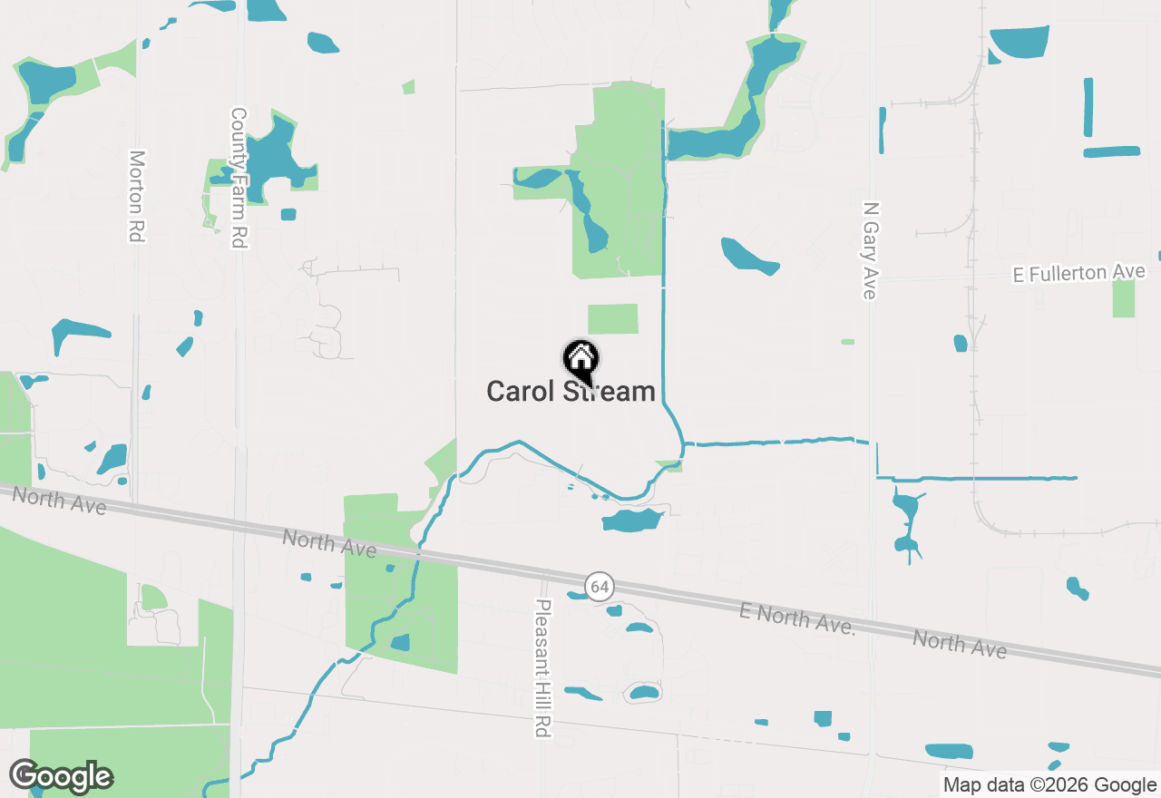 Map of 403 Arrowhead Trail, Carol Stream, IL 60188