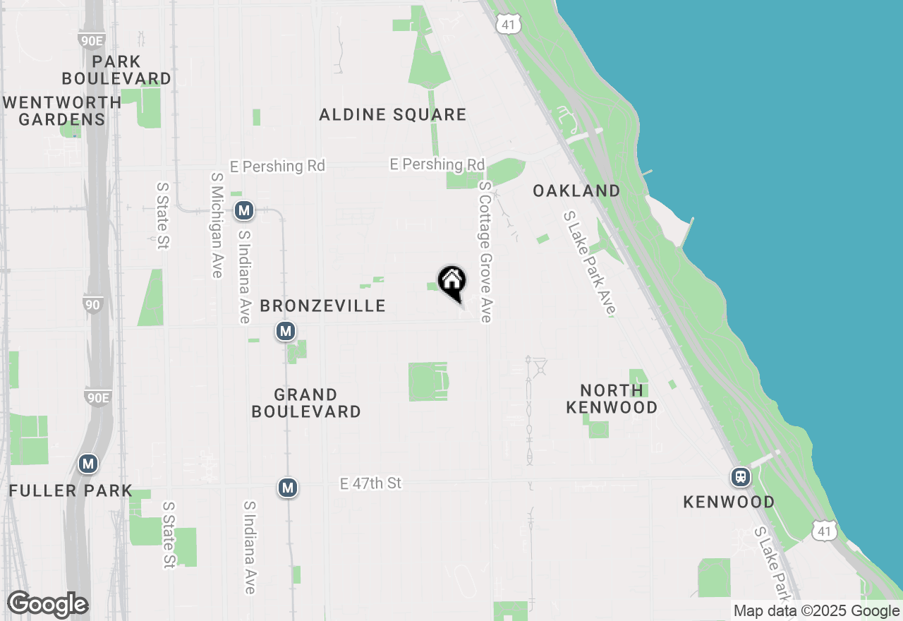 Map of 4245 S Langley Avenue #2, Chicago, IL 60653