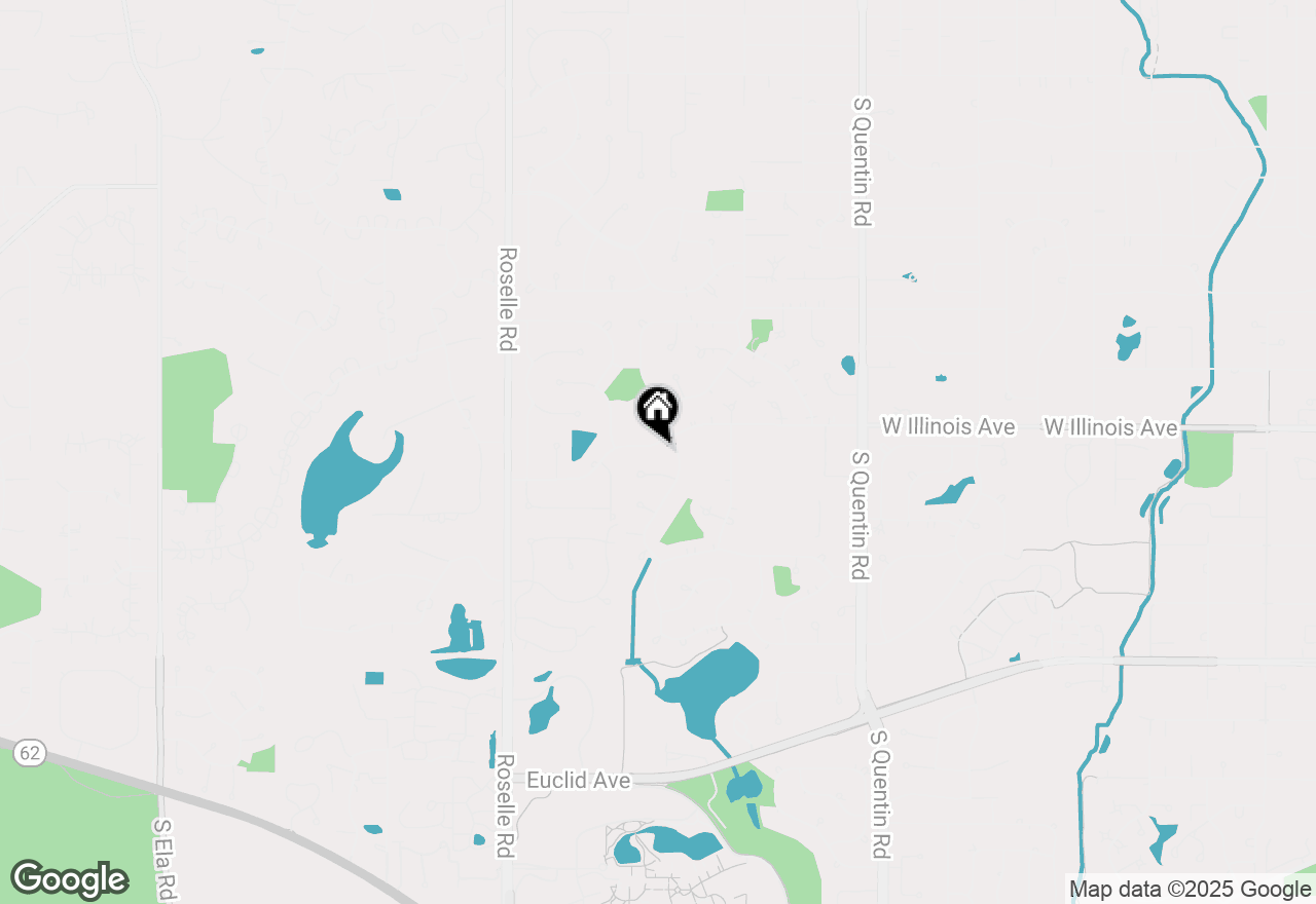 Map of 1139 W Illinois Avenue, Palatine, IL 60067