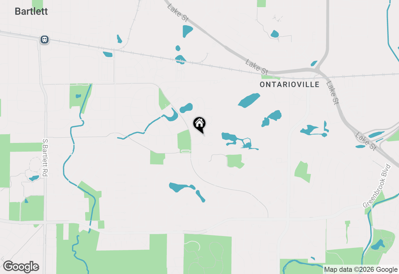 Map of 1011 Sandpiper Court, Bartlett, IL 60103