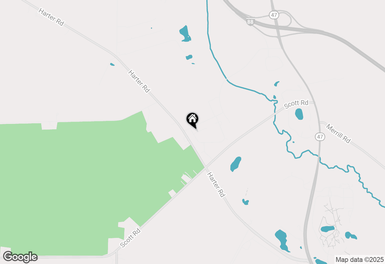 Map of 4S129 Hazel Crest Drive, Sugar Grove, IL 60554