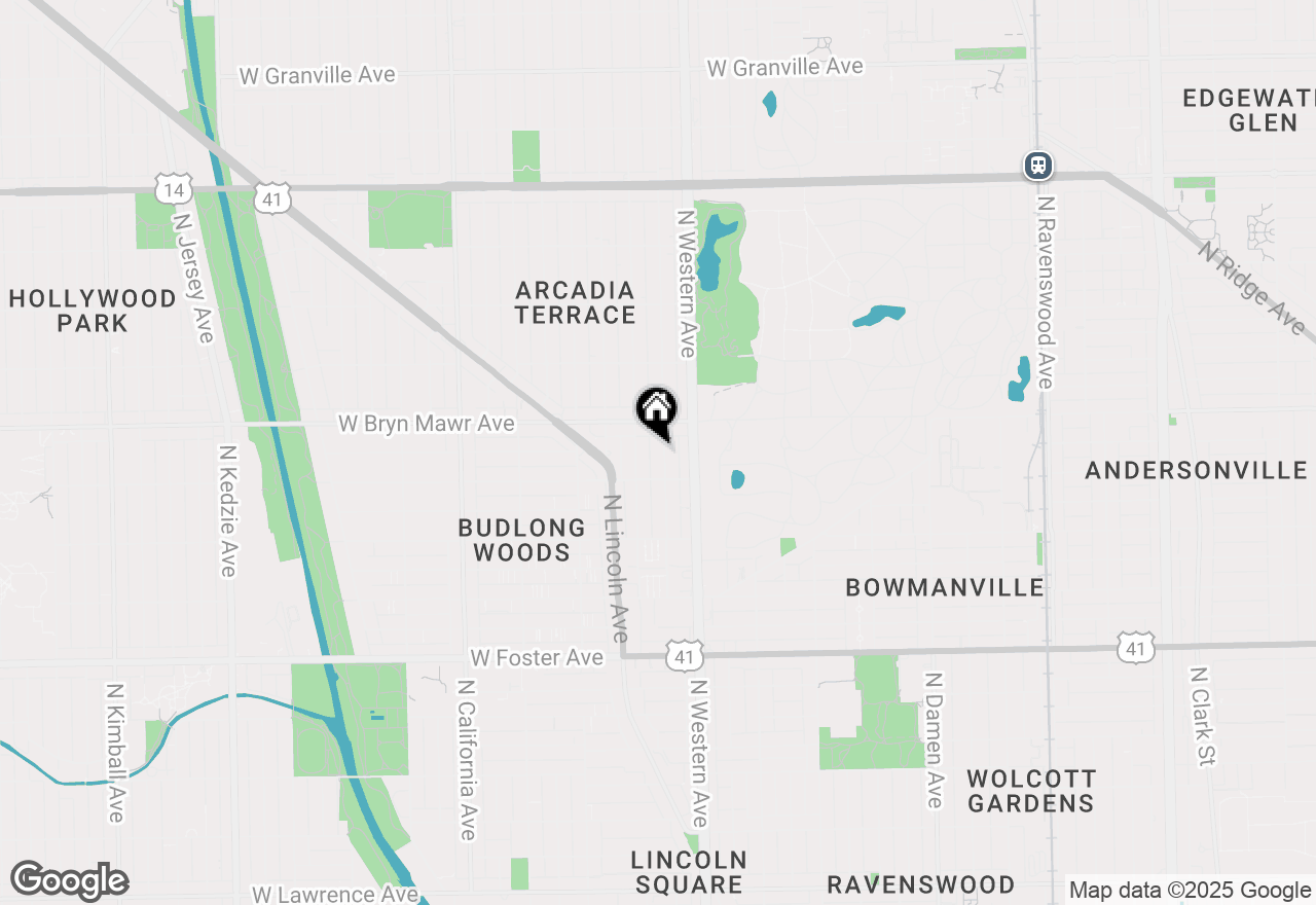 Map of 5526 N Artesian Avenue, Chicago, IL 60625