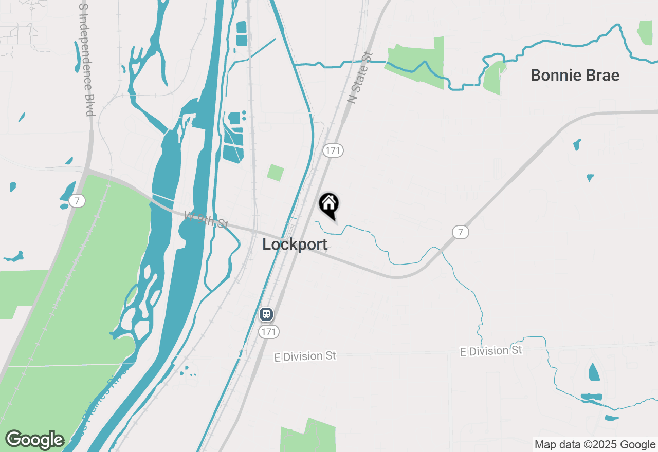 Map of (Address confidential), Lockport, Illinois 60441
