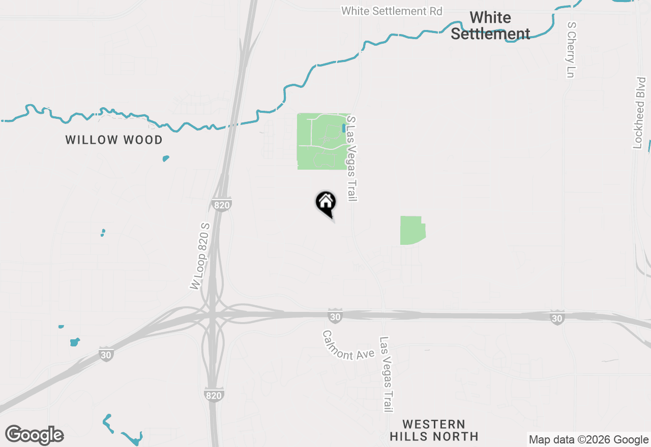 Map of 1400 N Las Vegas Trail #104, White Settlement, TX 76108