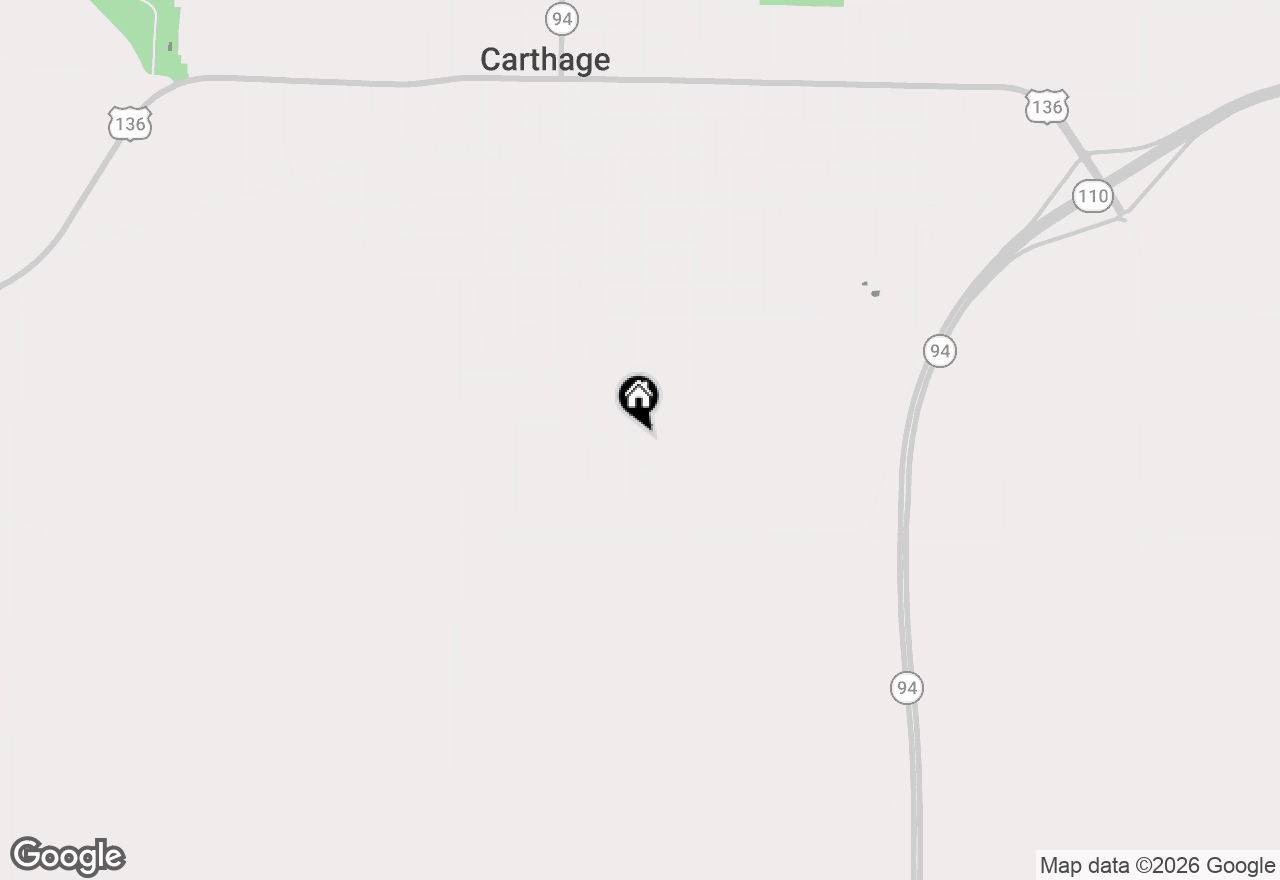 Map of 705 S Washington, Carthage, IL 62321