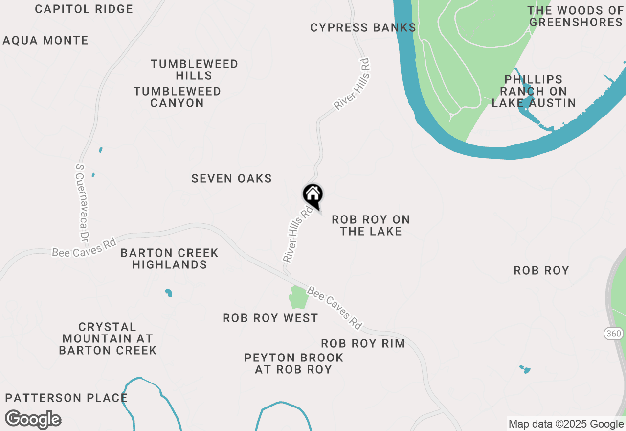 Map of 8311 Sumner Ct, Austin, TX 78733