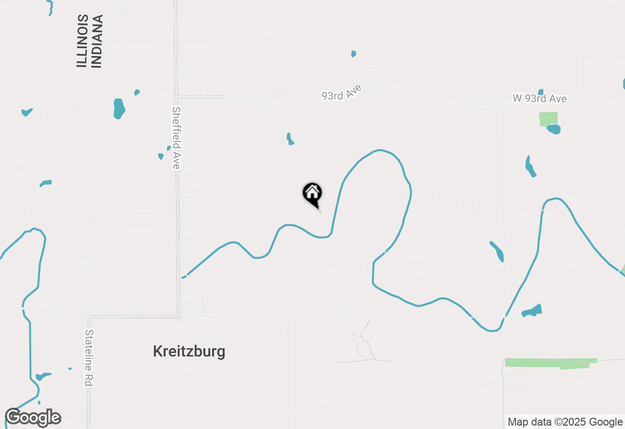 Map of 9735 Genevieve Drive, St. John, IN 46373