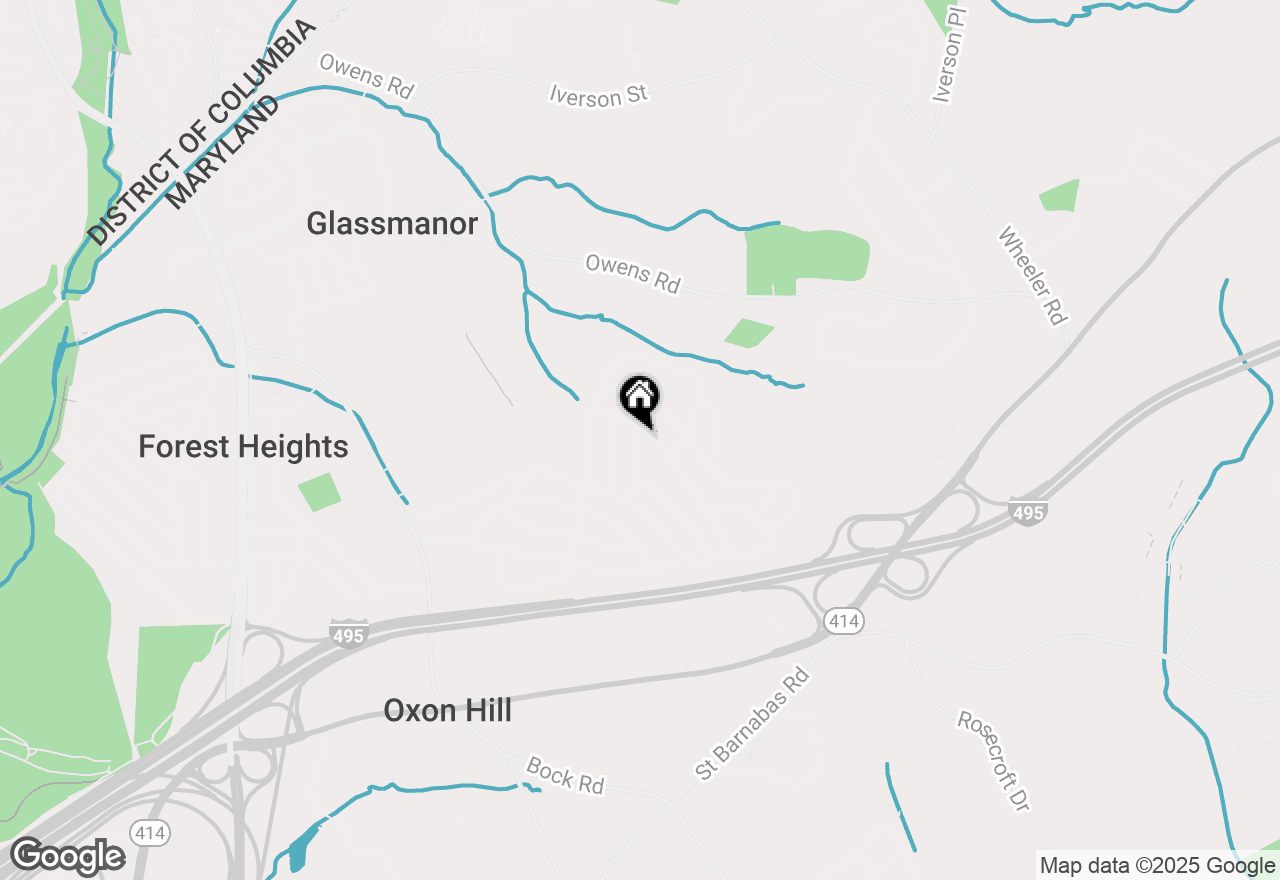 Map of 5513 Helmont Drive, Oxon Hill, MD 20745