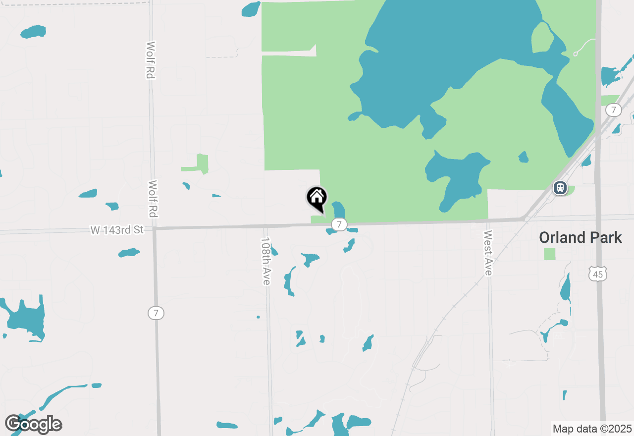 Map of 10600 W 143rd Street #4, Orland Park, IL 60462