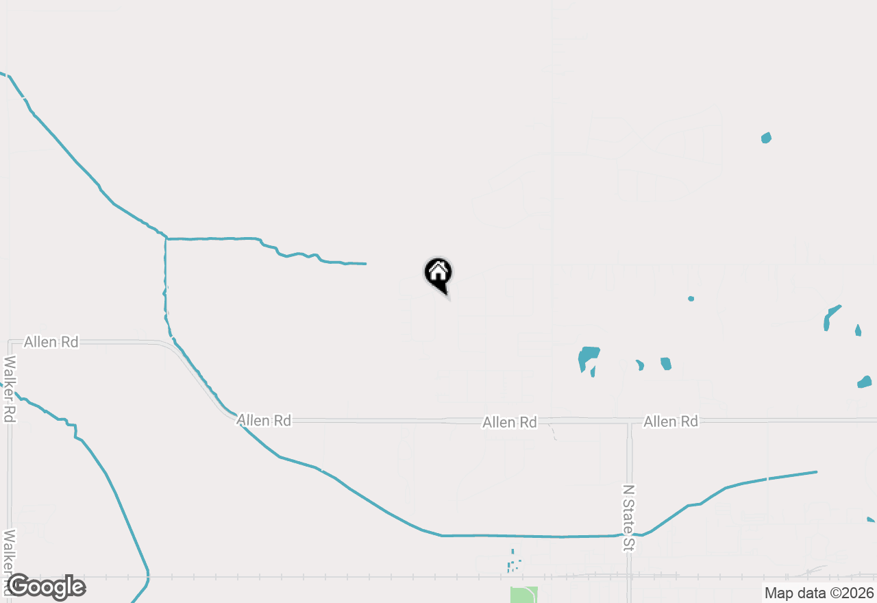 Map of 911 Briar Glen Court, Hampshire, IL 60140