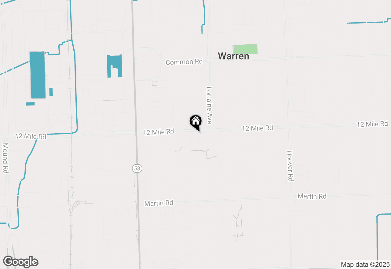 Map of 28869 Lund Avenue, Warren, MI 48093