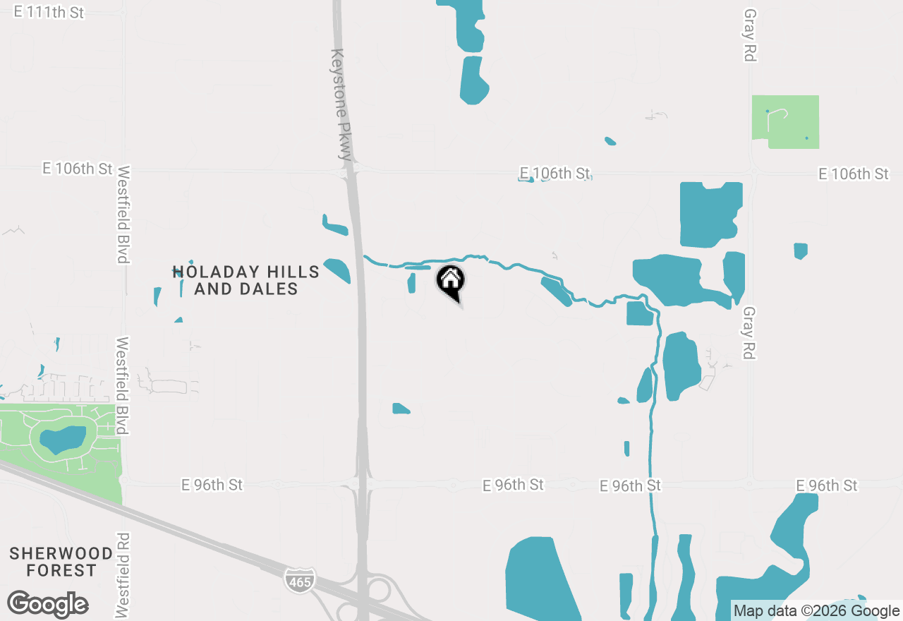 Map of 10155 Briar Creek Lane, Carmel, IN 46033