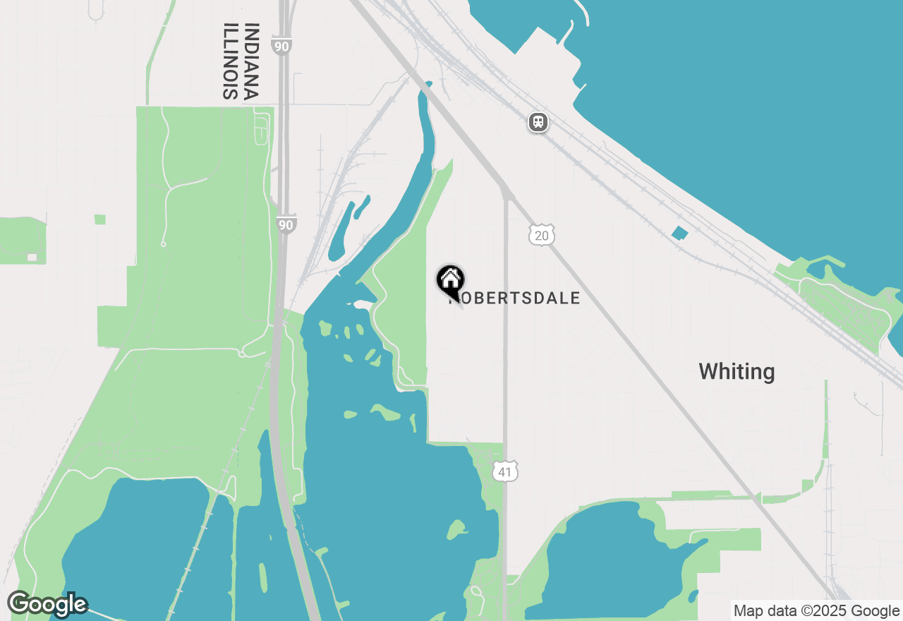 Map of 1709 Parkview Avenue, Whiting, IN 46394