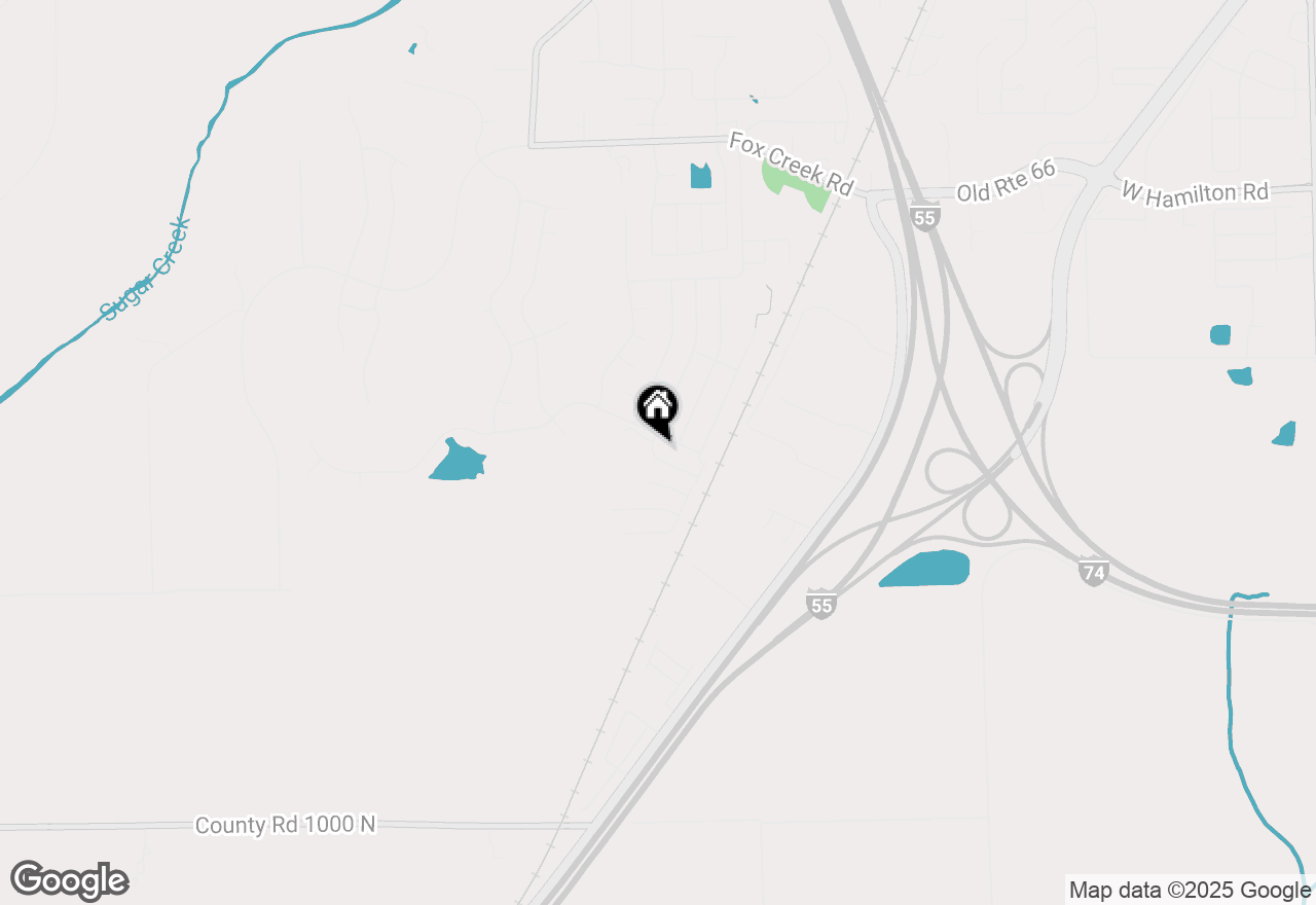 Map of 2702 Westbrook Drive, Bloomington, IL 61705