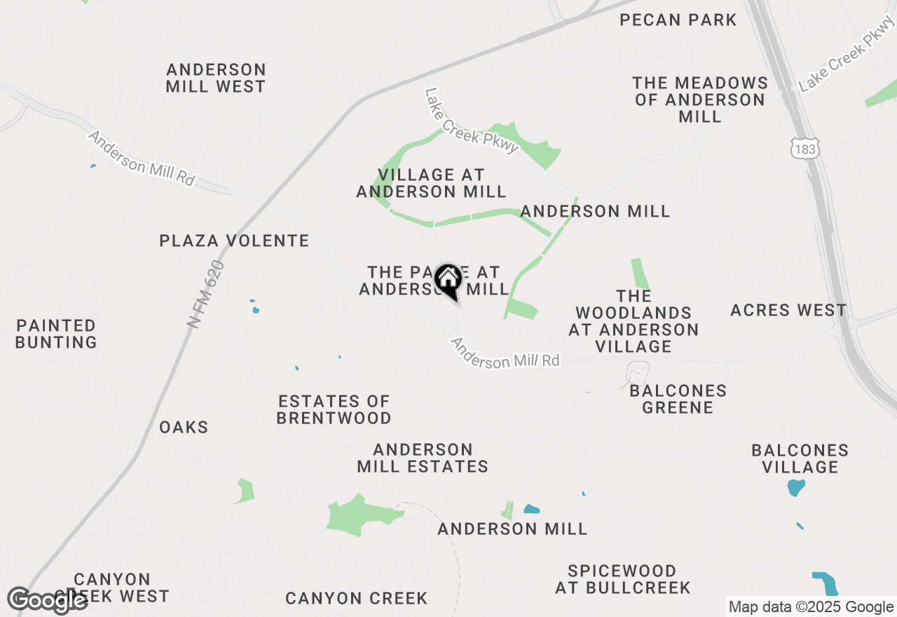 Map of 11000 Anderson Mill Rd #100, Austin, TX 78750