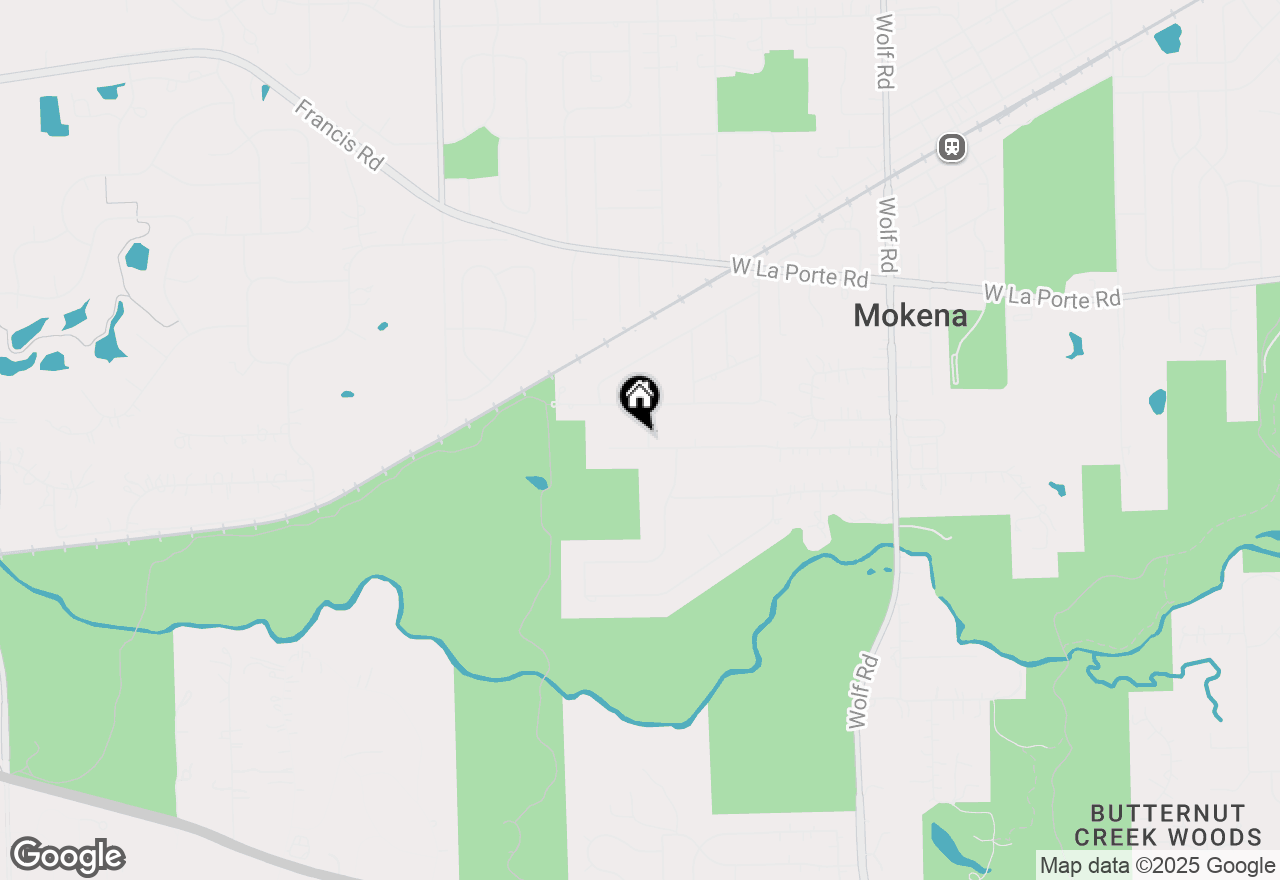 Map of 11624 Kluth Court, Mokena, IL 60448