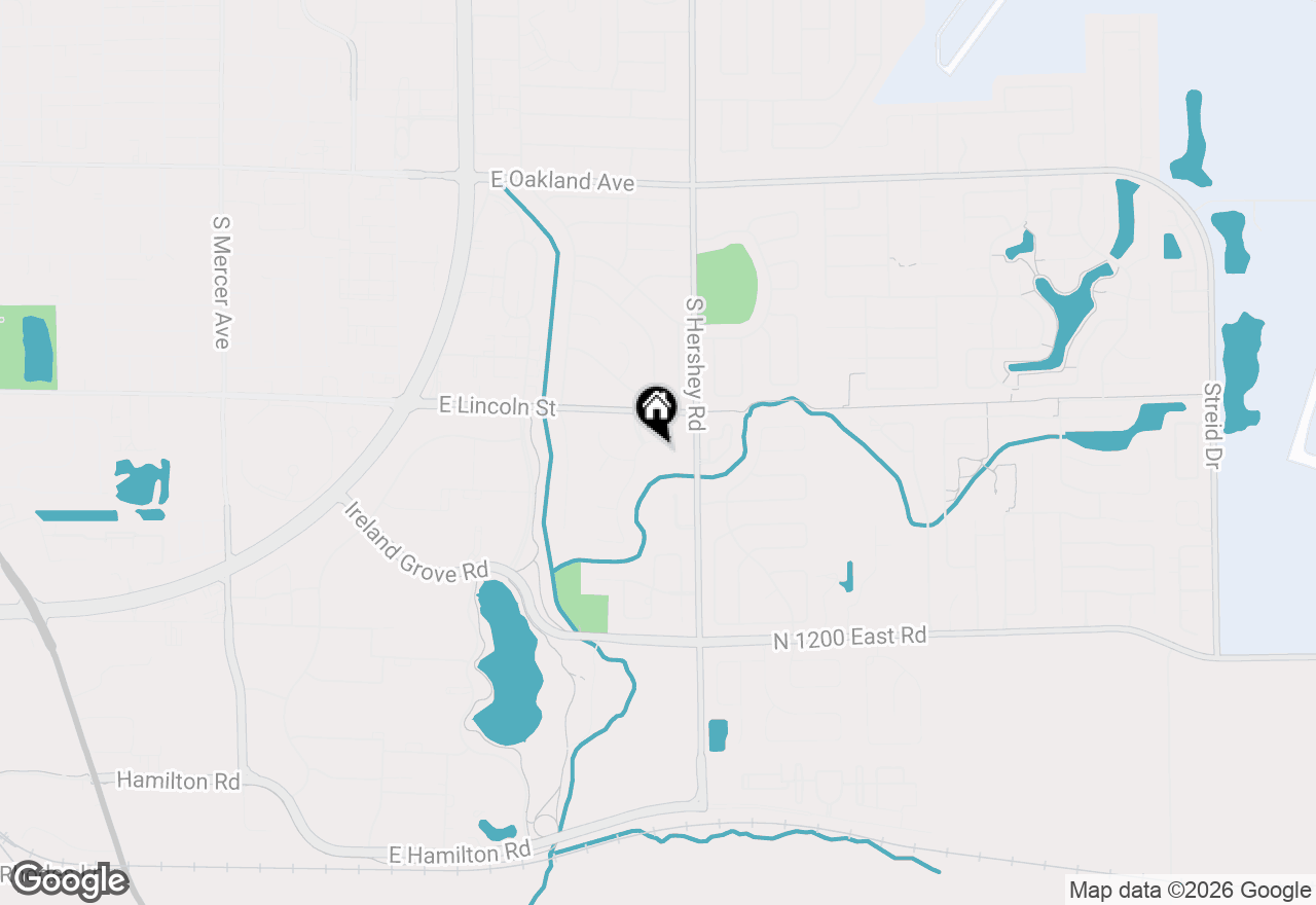 Map of 37 Pendleton Way, Bloomington, IL 61704
